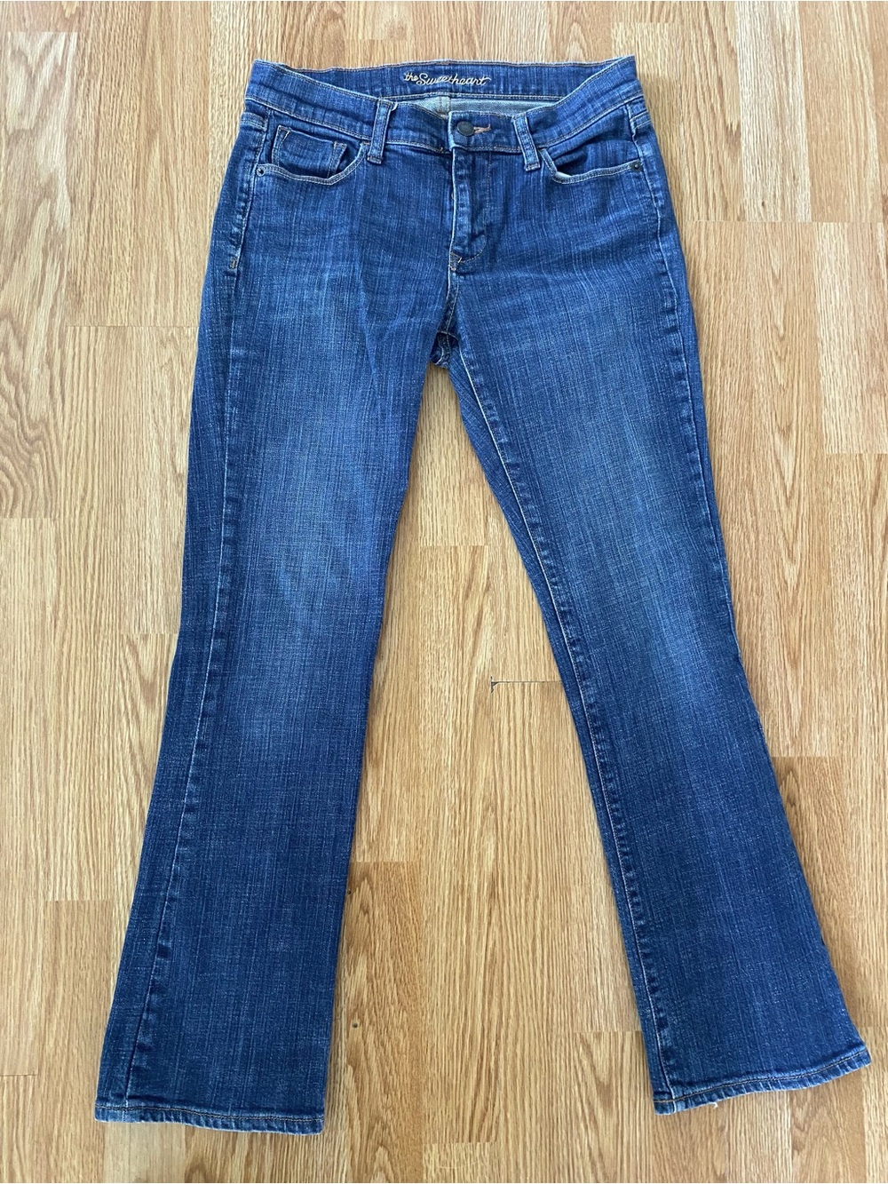 Old Navy The Sweetheart Women’s Blue Denim Bootcut Jeans Short